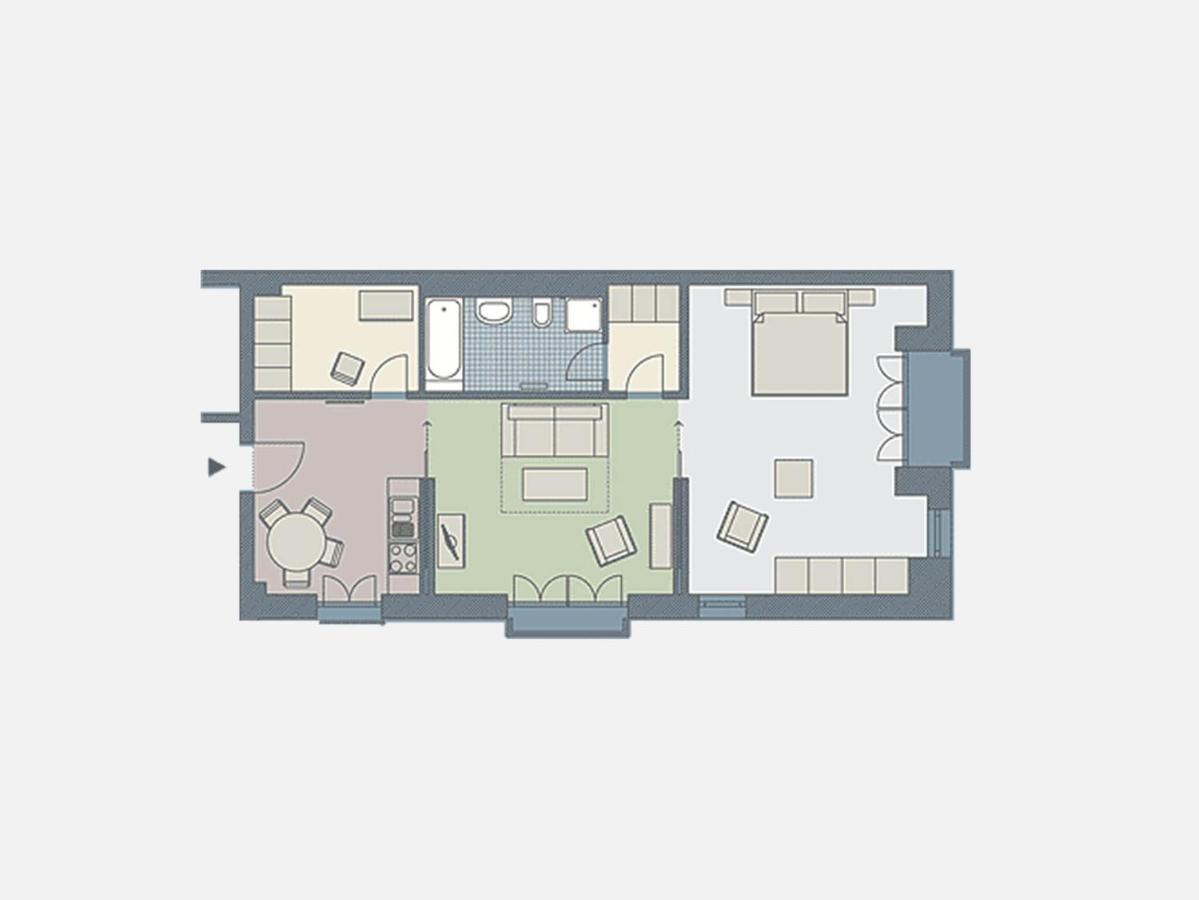 Kaiservillen Heringsdorf - Ferienwohnung Mit 1 Schlafzimmer Und Balkon Dr4 Dış mekan fotoğraf